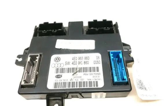 Audi A8 S8 D3 4E Seat control module 4E0959860 4E0910860