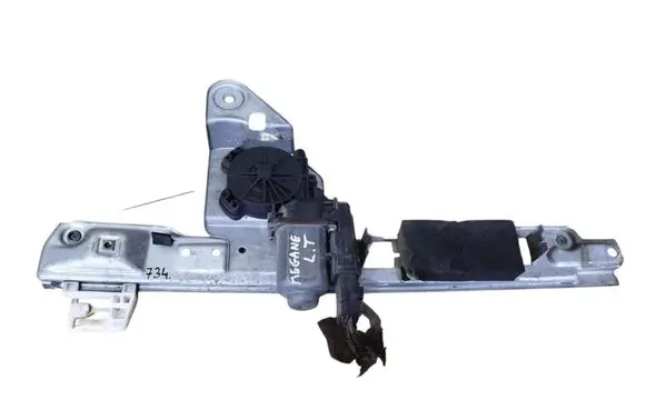 Renault Megane II Rear door window regulator with motor 190011782