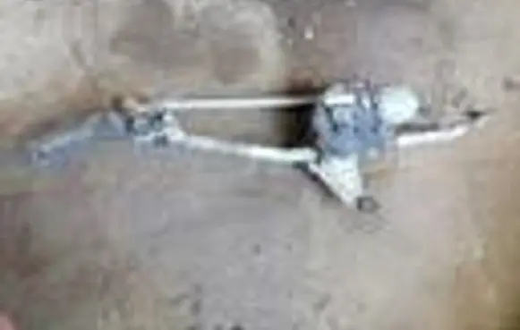 Skoda Superb B6 (3T) Front wiper linkage 3T1955023