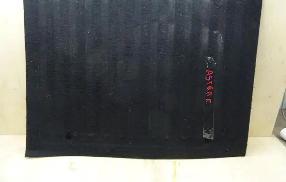 Opel Astra K Trunk/boot floor carpet liner 