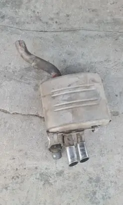 BMW 5 E60 E61 Muffler/silencer 7784041
