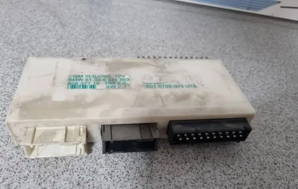 BMW 5 E39 Comfort/convenience module 61358381963 60837710 6010729013