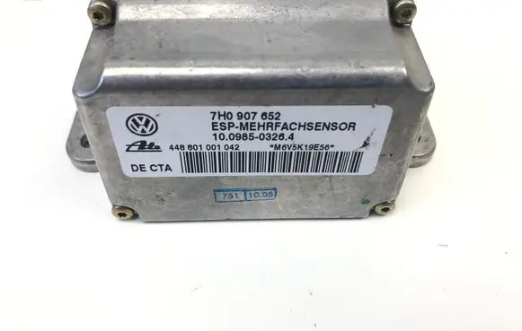 Volkswagen Touareg I ESP acceleration yaw rate sensor 7H0907652 448801001042 10098503264