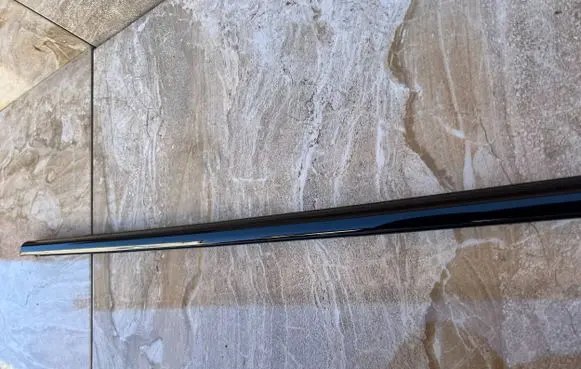 Volvo C40 Front door glass trim molding 33758111