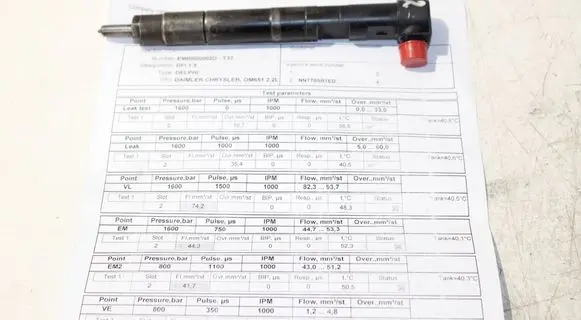 Mercedes-Benz Sprinter W906 Fuel injector A6510700587