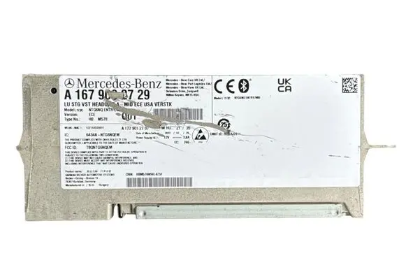Mercedes-Benz A W177 Radio/CD/DVD/GPS head unit A1679002729V