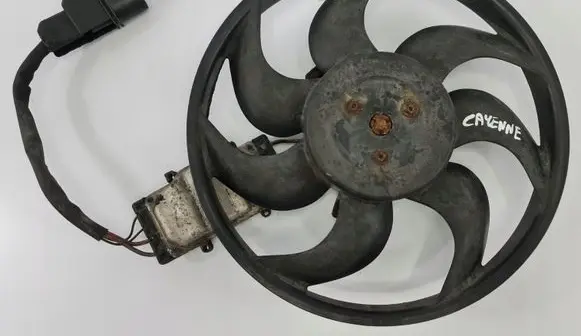 Porsche Cayenne (9PA) Electric radiator cooling fan 3136613284
