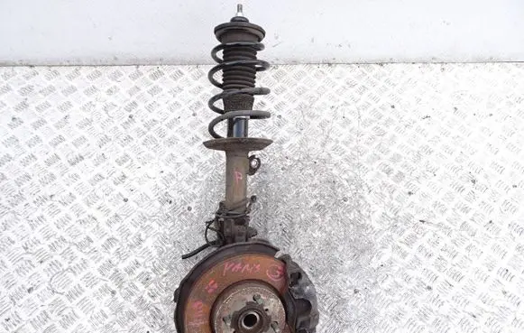 Front wheel hub spindle knuckle