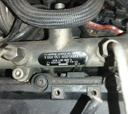 Audi A6 S6 C6 4F Fuel main line pipe 059130090k