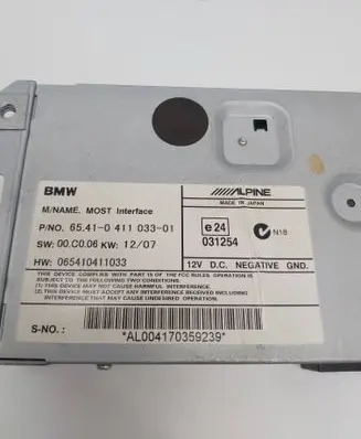 BMW X5 E70 Other control units/modules 0411033 065410411033 AL004170359239