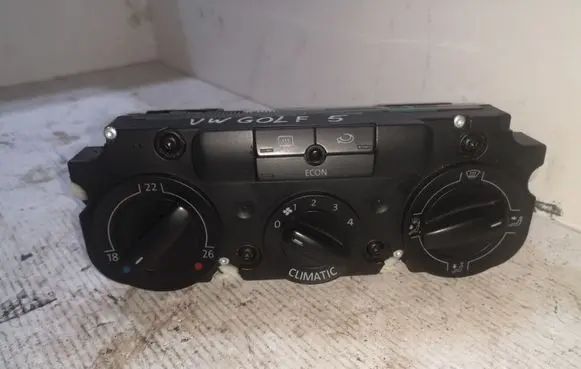 Volkswagen Golf V Climate control unit 1K2820045B 5HB00932226