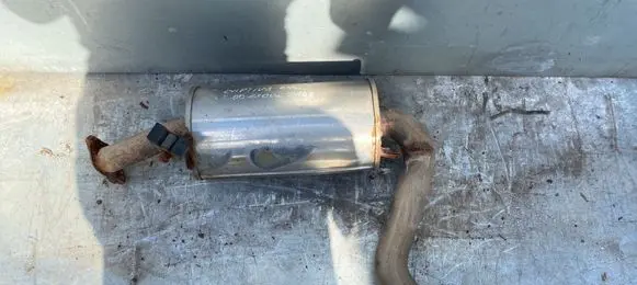 Chevrolet Captiva Rear muffler/silencer tail pipe 