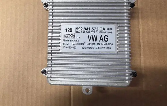 Volkswagen PASSAT B8 LED ballast control module 992941572CA