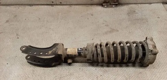 Volkswagen Touareg I Front shock absorber with coil spring 