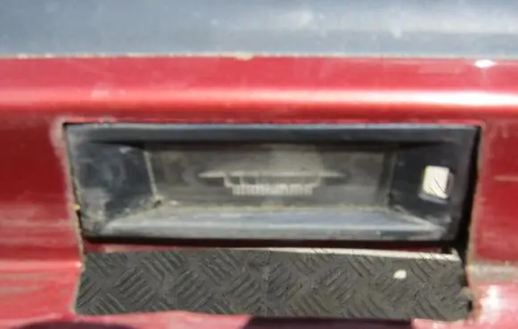 Fiat Bravo - Brava Number plate light