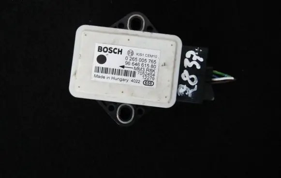 Peugeot 308 ESP acceleration yaw rate sensor 0265005765 9664661580