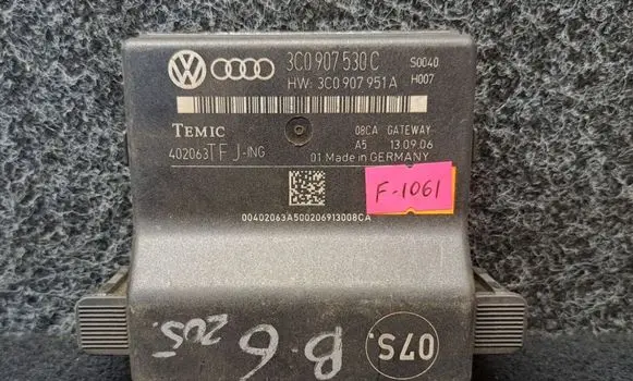 Volkswagen PASSAT B6 Gateway control module 3C0907530C 3C907951A