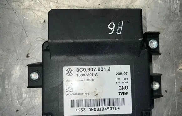 Volkswagen PASSAT B6 Hand brake control module 3C0907801J 16887301A