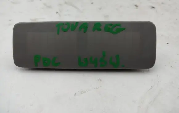 Volkswagen Touareg I Parking PDC sensor display screen 3D0919473