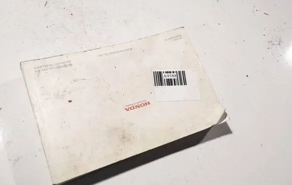 Honda FR-V Owners service history hand book 