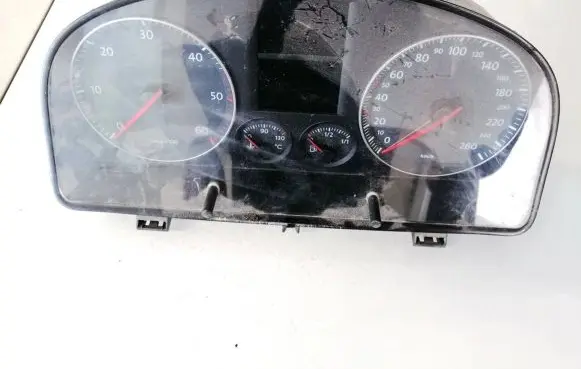Volkswagen Touran I Speedometer (instrument cluster) v0003000 sw4312