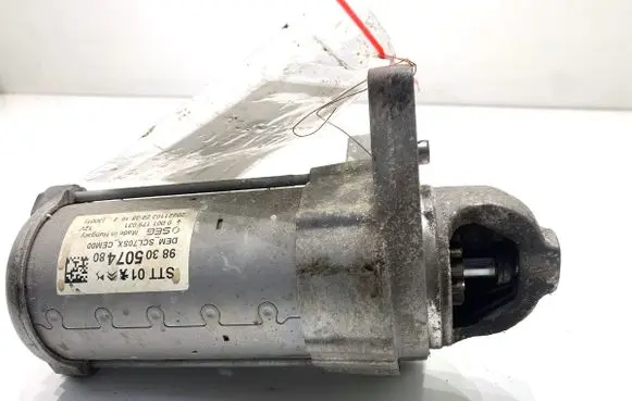 Opel Corsa F Starter motor 9830507480