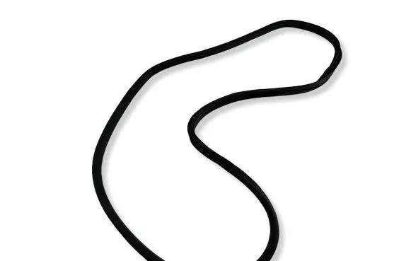 Volkswagen Touareg II Rear door rubber seal (on body) 7P0867367 7P0867367H