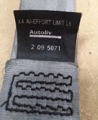 Citroen C5 Front seatbelt 2095071