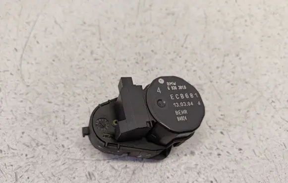 A/C air flow flap actuator/motor