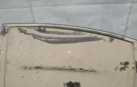 Volkswagen PASSAT B5 Rear door window glass AS2
