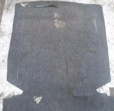 Trunk/boot mat liner