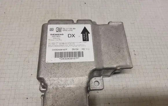Opel Vectra C Airbag control unit/module 13170589 5WK43471 330518650