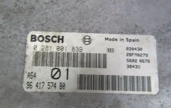 Citroen Saxo Engine control unit/module ECU 9641757480