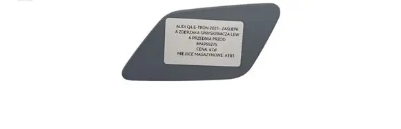 Audi Q4 Sportback e-tron Headlight washer spray nozzle cap/cover 89A955275