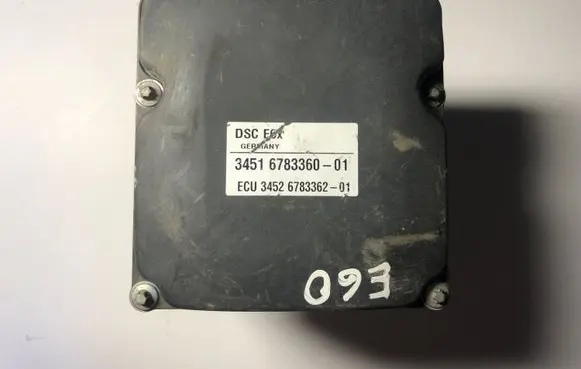BMW 5 E60 E61 ABS Pump 6783360 3451678336001 6783362