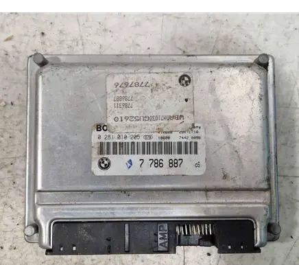 BMW 3 E46 Engine control unit/module 0281010205 7786887