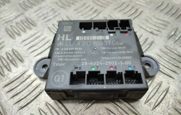 Mercedes-Benz E W212 Door control unit/module A2129003906