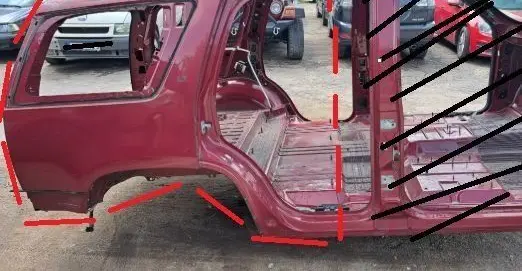 Rear quarter panel