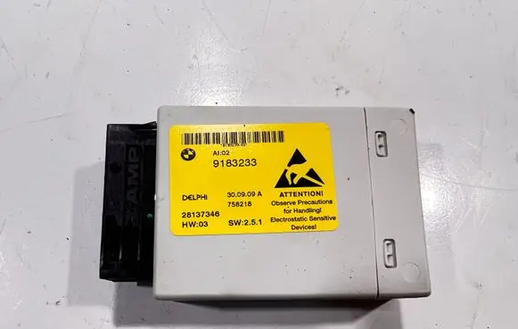 BMW 5 E60 E61 Center console control module 9183233