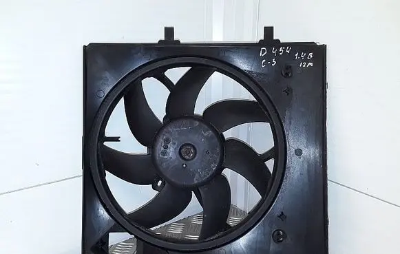 Electric radiator cooling fan