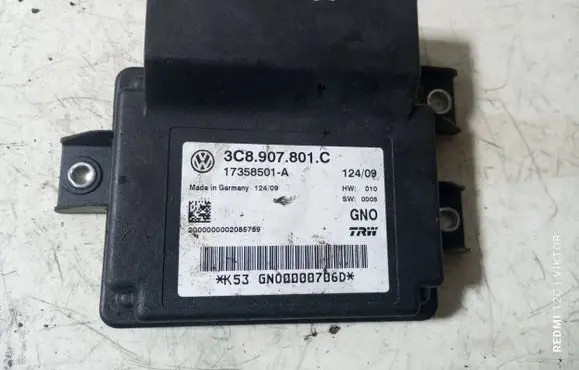 Volkswagen PASSAT B6 Hand brake control module 3C8907801C 17358501A GN00000706D