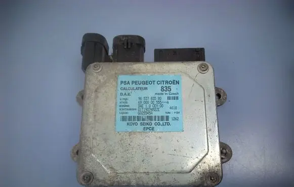 Citroen C3 Power steering control unit/module 9653738580 6900000555A Q1T19074M2ZE