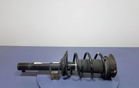 Front shock absorber with coil spring