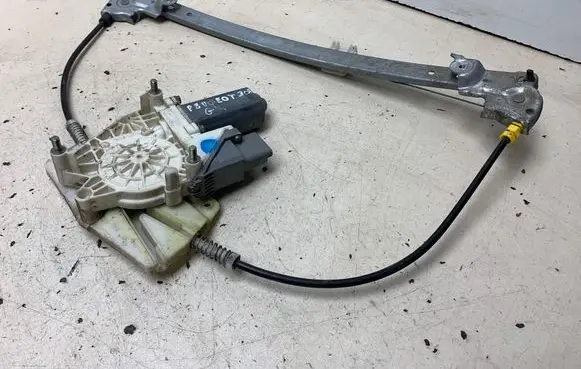 Peugeot 607 Rear door window regulator with motor 103315102 1137328075 1591JDD109