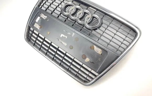 Audi A6 S6 C6 4F Front bumper upper radiator grill 4F0853651S