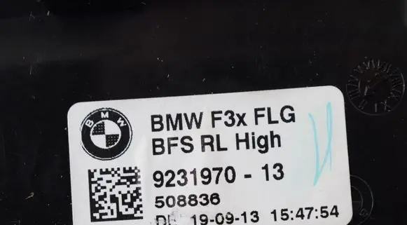 BMW 3 F30 F35 F31 Dashboard air vent grill cover trim 9231970