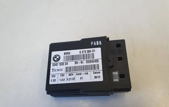 BMW 4 F32 F33 Other control units/modules 9273584 00401838 000842458