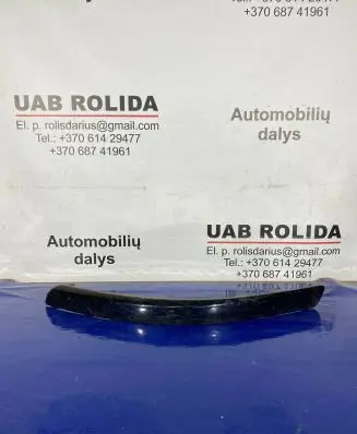 Front bumper splitter molding