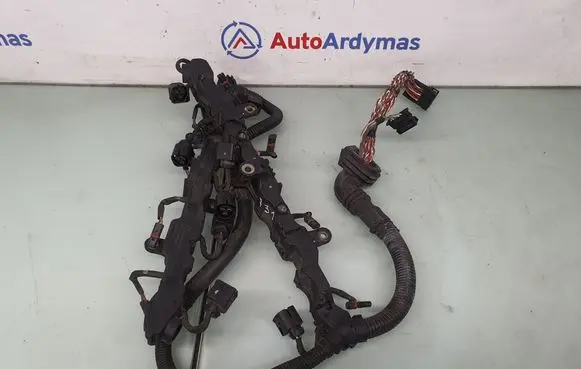 BMW 7 F01 F02 F03 F04 Fuel injector wires 7614896 12517614896