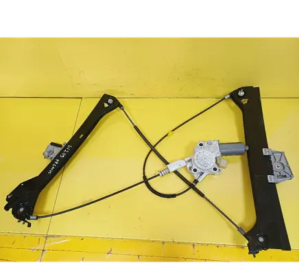 Front door window regulator with motor